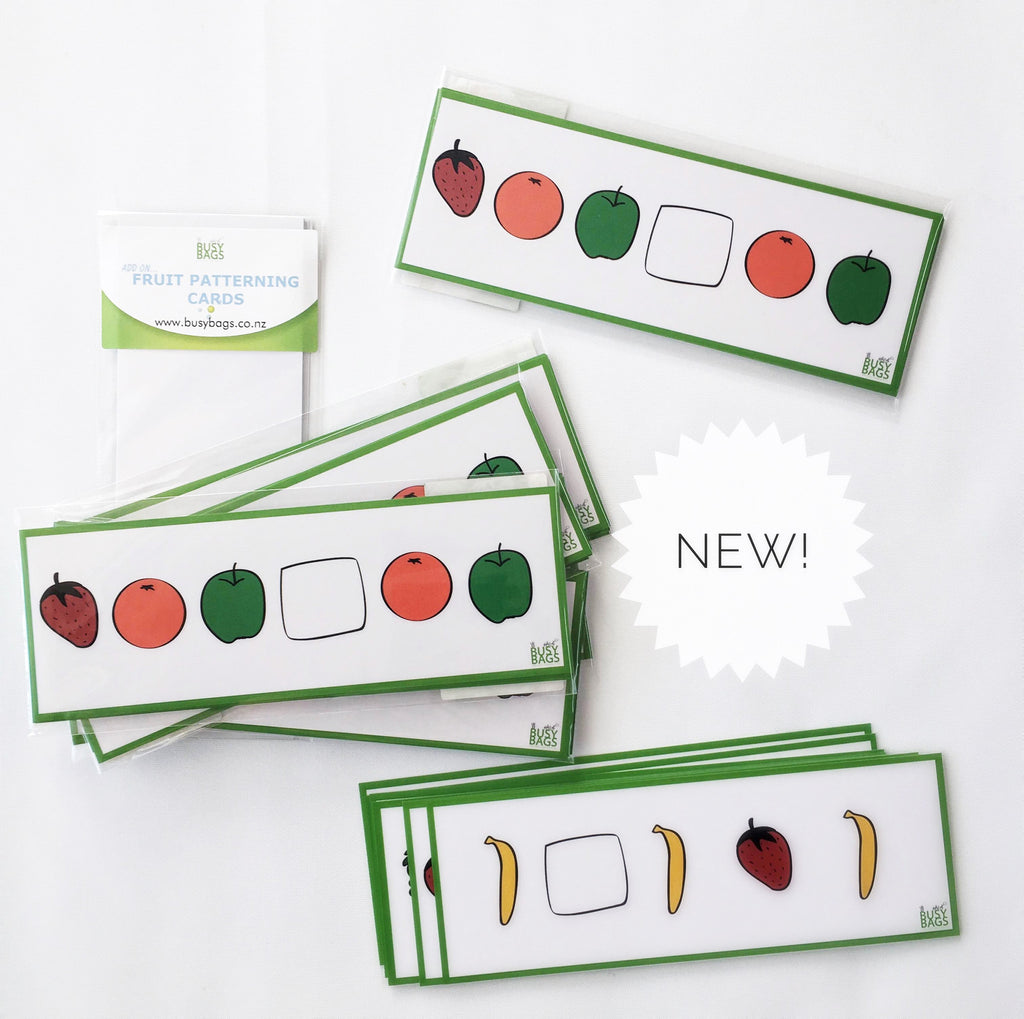 Fruit Patterning Cards | Busy Bags